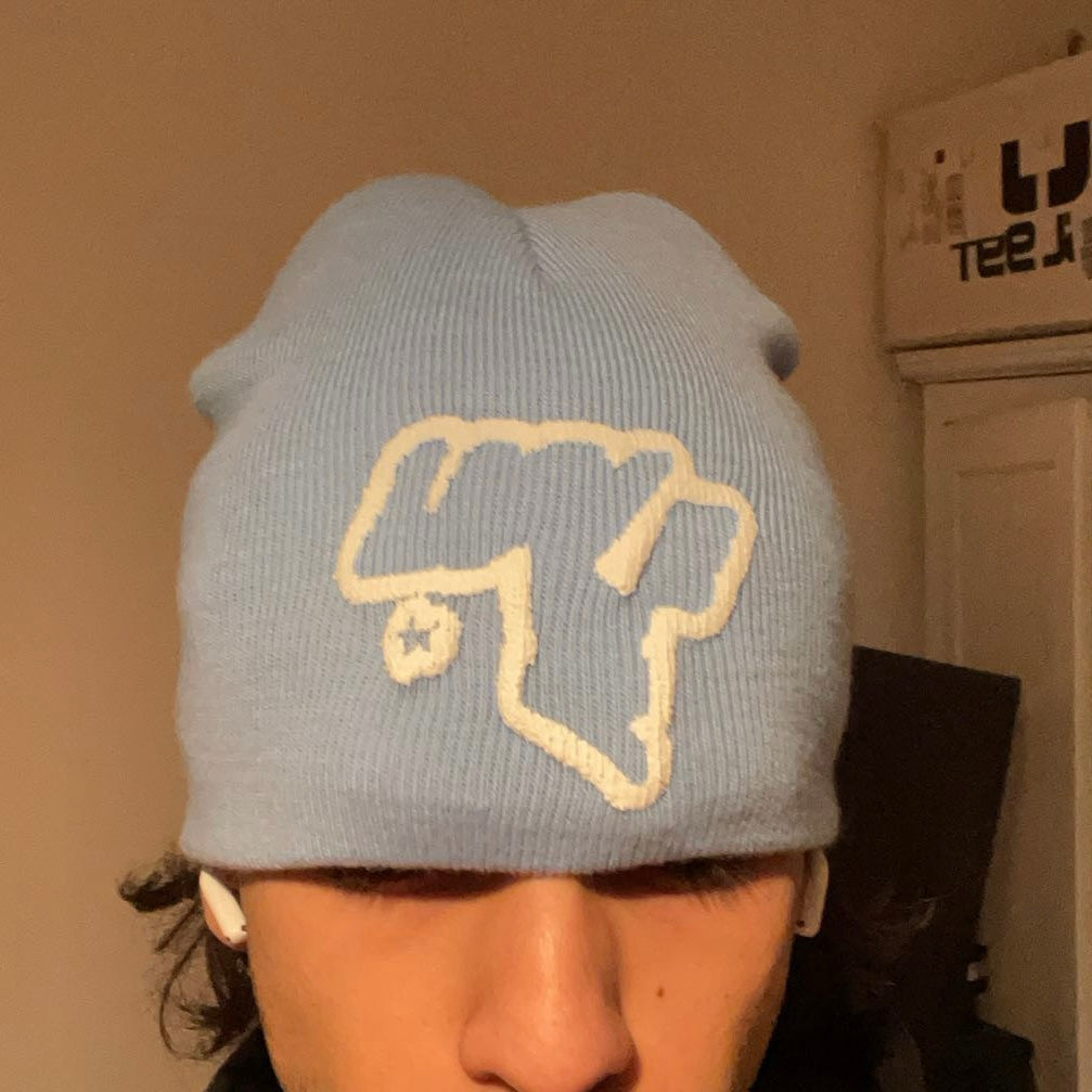 Puffprint Beanie (+free tshirt)